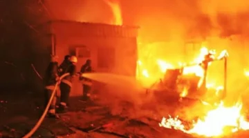 حريق محدود.. السيطرة على شوادر قش الأرز والتبن في الشرقية